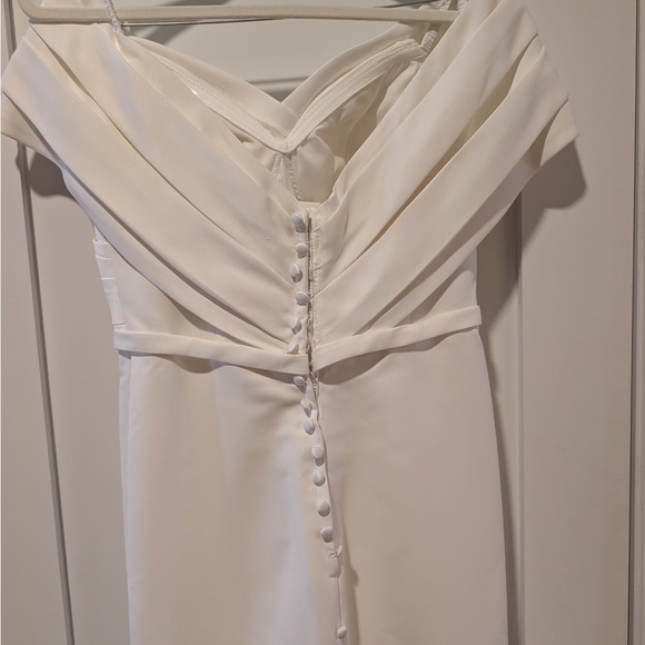 Wedding Dress (US Size 8 ) Madison James MJ850 - Picture 12 of 15